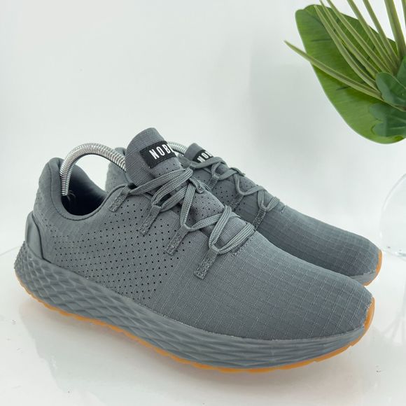 NOBULL Other - Nobull ALLDAY Ripstop Trainers Men's Size 9 Grey Workout Gym Shoes